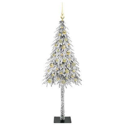 Christmas Tree with 150 LEDs White 150 cm PE and Steel