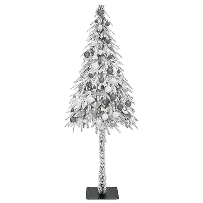 Christmas Tree with 300 LEDs White 180 cm PE and Steel