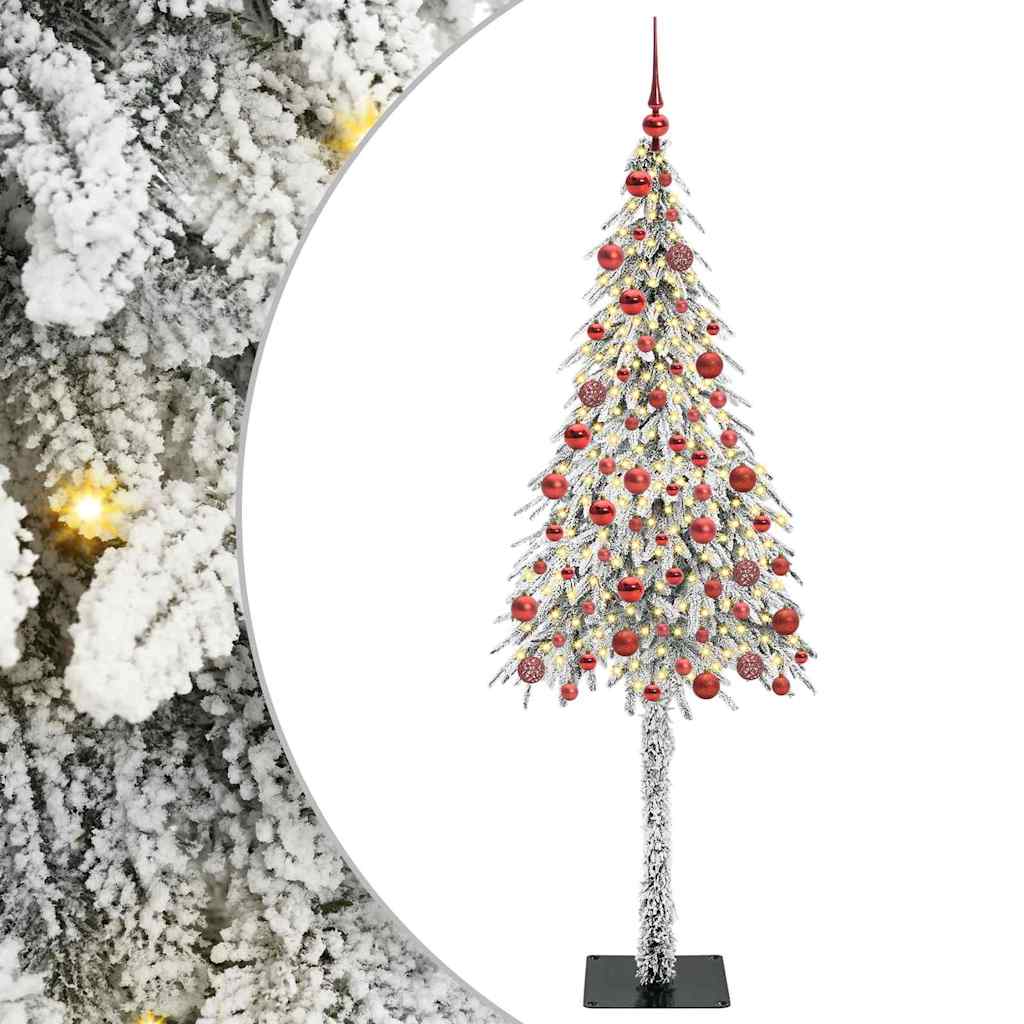 Christmas Tree White 180 cm PE and Steel