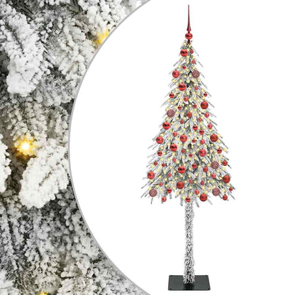 Christmas Tree White 180 cm PE and Steel