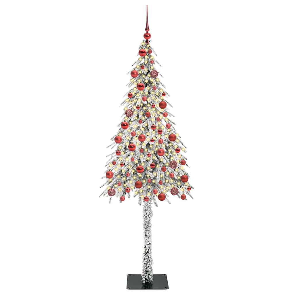 Christmas Tree White 180 cm PE and Steel