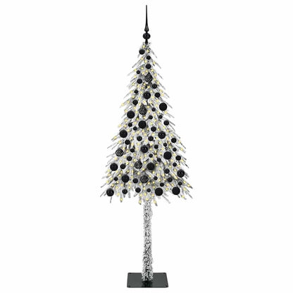 Christmas Tree with 300 LEDs White 180 cm PE and Steel