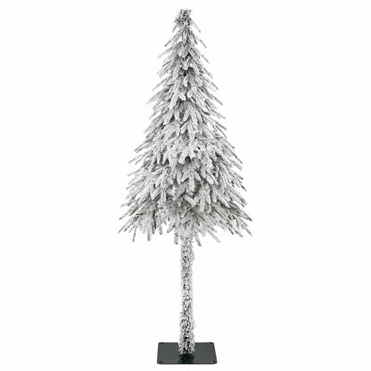 Christmas Tree with 300 LEDs White 180 cm PE and Steel