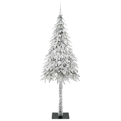 Christmas Tree White 210 cm PE and Steel