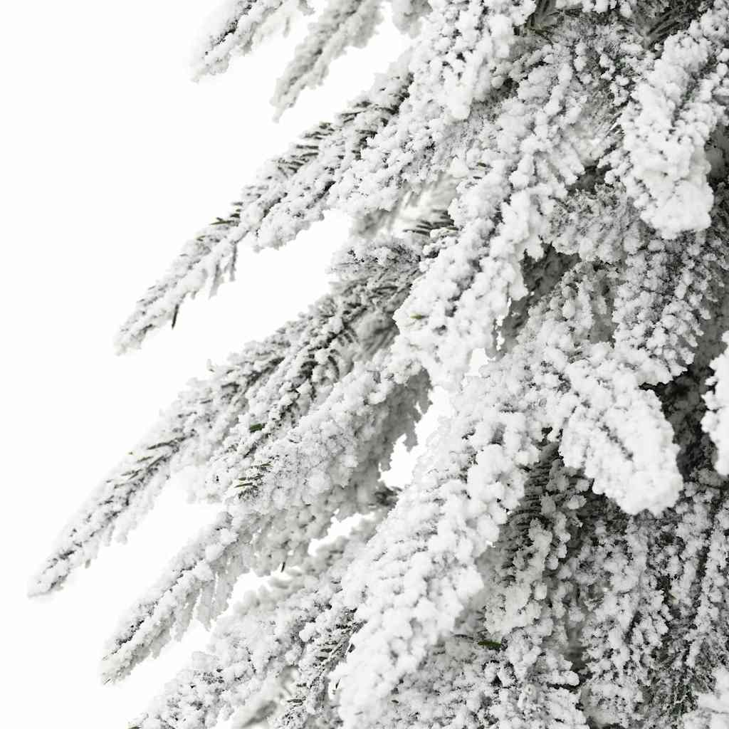 Christmas Tree with 300 LEDs White 210 cm PE and Steel