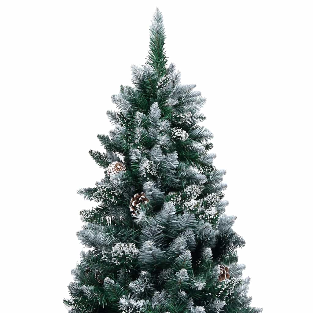Artificial Christmas Tree with 150 LEDs with Stand Green 150 cm