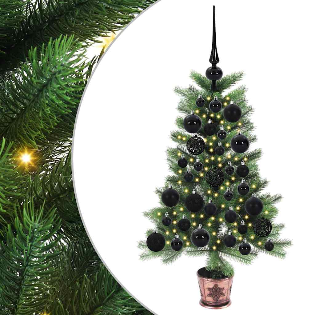 Christmas Tree with 150 LEDs with Stand Green 65 cm PE