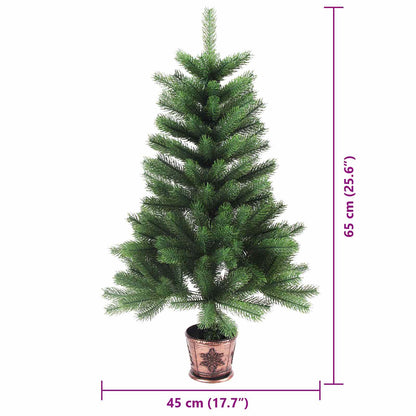 Christmas Tree with 150 LEDs with Stand Green 65 cm PE