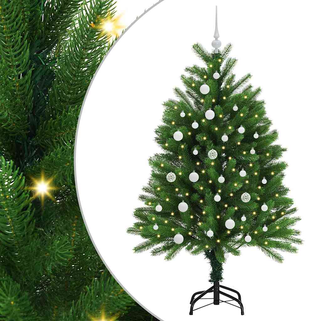 Christmas Tree with 150 LEDs with Stand Green 120 cm PE