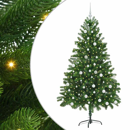 Christmas Tree with 300 LEDs with Stand Green 180 cm PE