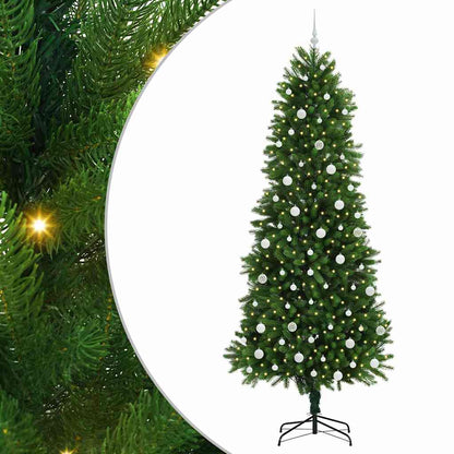 Christmas Tree with 300 LEDs with Stand Green 240 cm PE