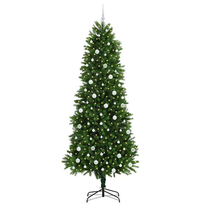 Christmas Tree with 300 LEDs with Stand Green 240 cm PE