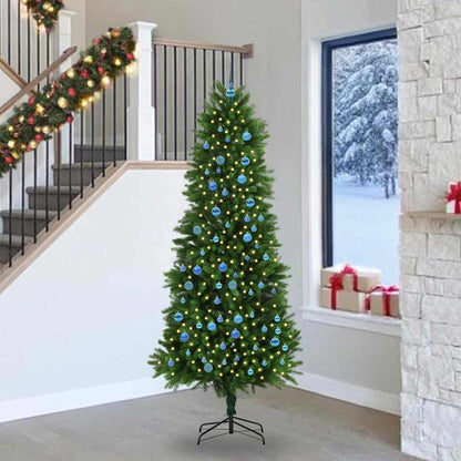 Christmas Tree with 300 LEDs with Stand Green 240 cm PE