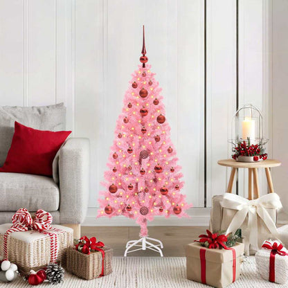 Christmas Tree Pink 120 cm PVC