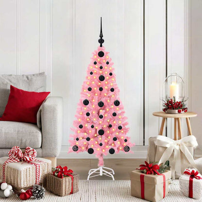Christmas Tree Pink 120 cm PVC