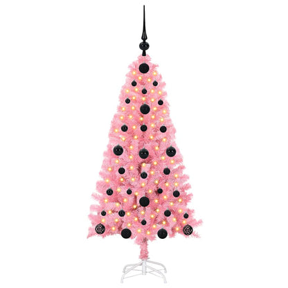 Christmas Tree Pink 120 cm PVC