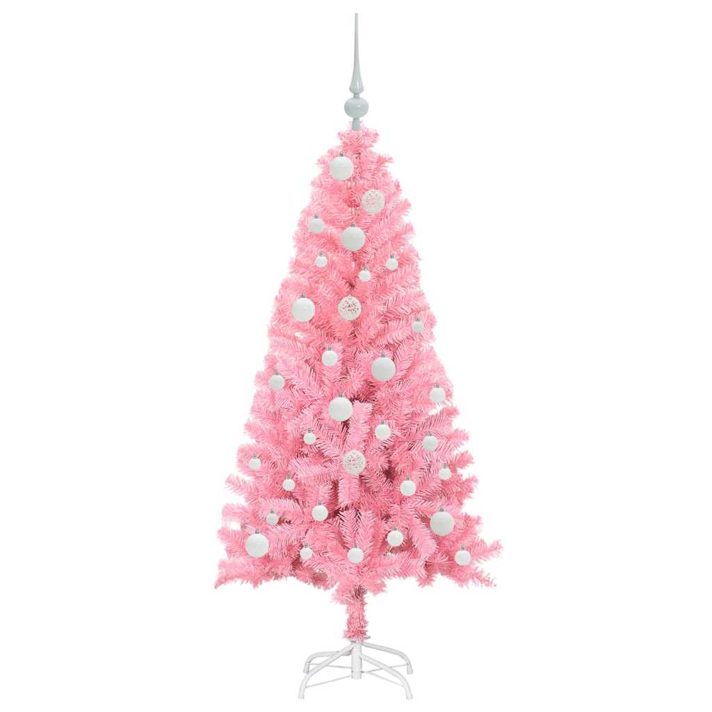 Christmas Tree Pink 120 cm PVC