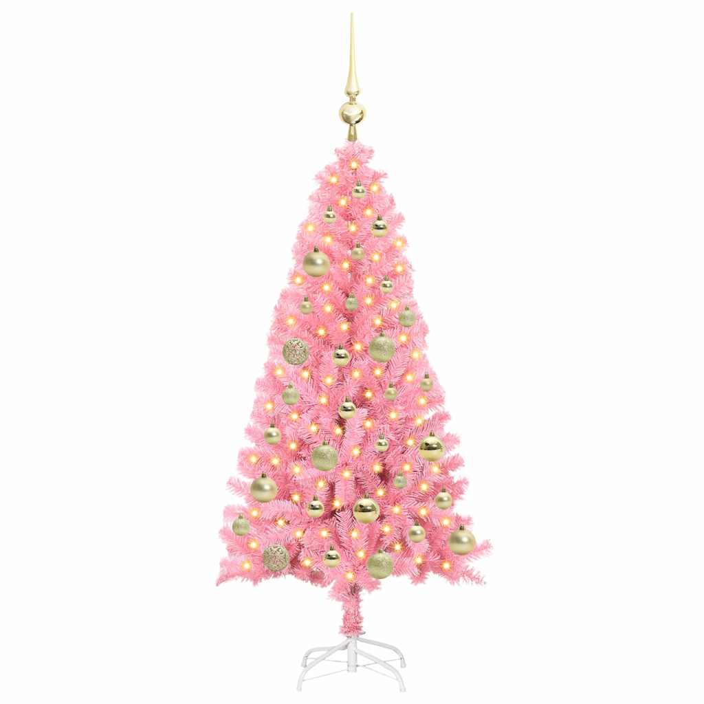 Christmas Tree Pink 120 cm PVC