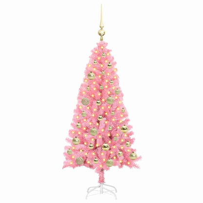 Christmas Tree Pink 120 cm PVC