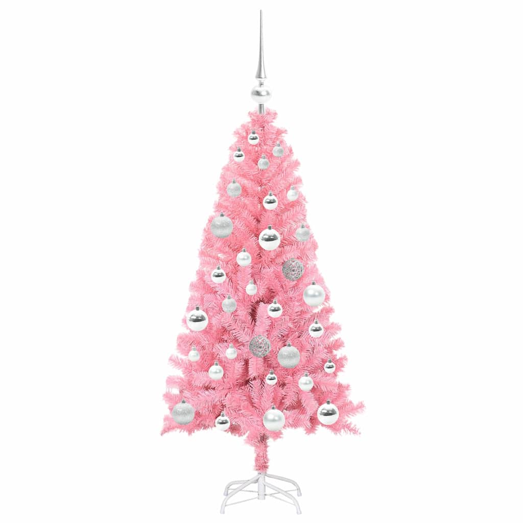 Christmas Tree Pink 120 cm PVC