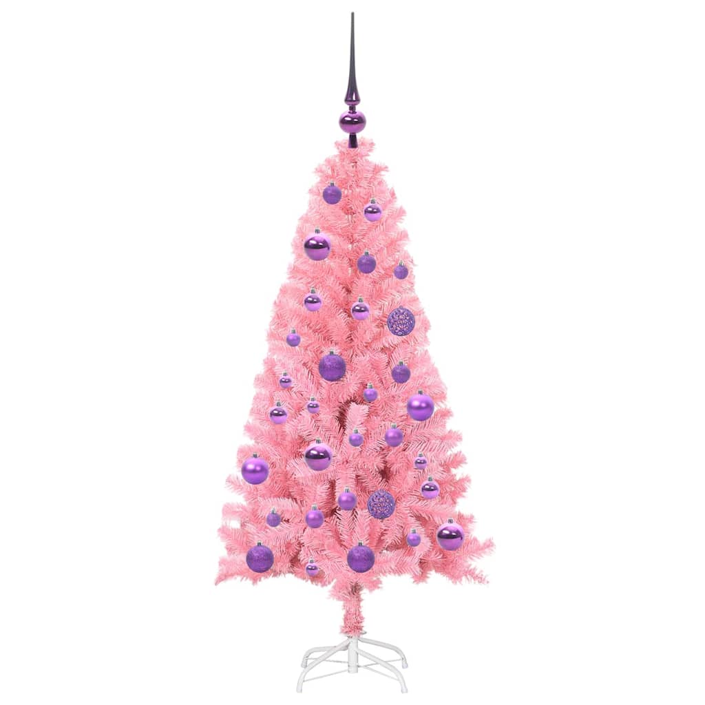 Christmas Tree Pink 120 cm PVC