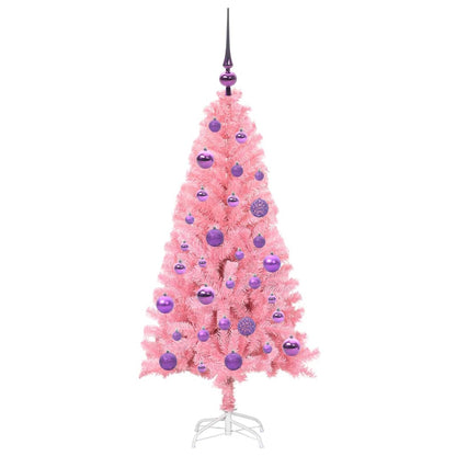 Christmas Tree Pink 120 cm PVC