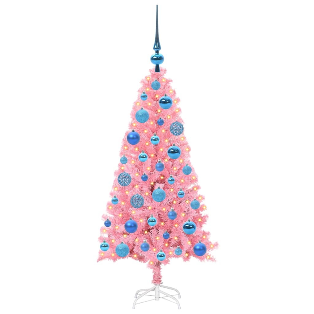 Christmas Tree Pink 120 cm PVC