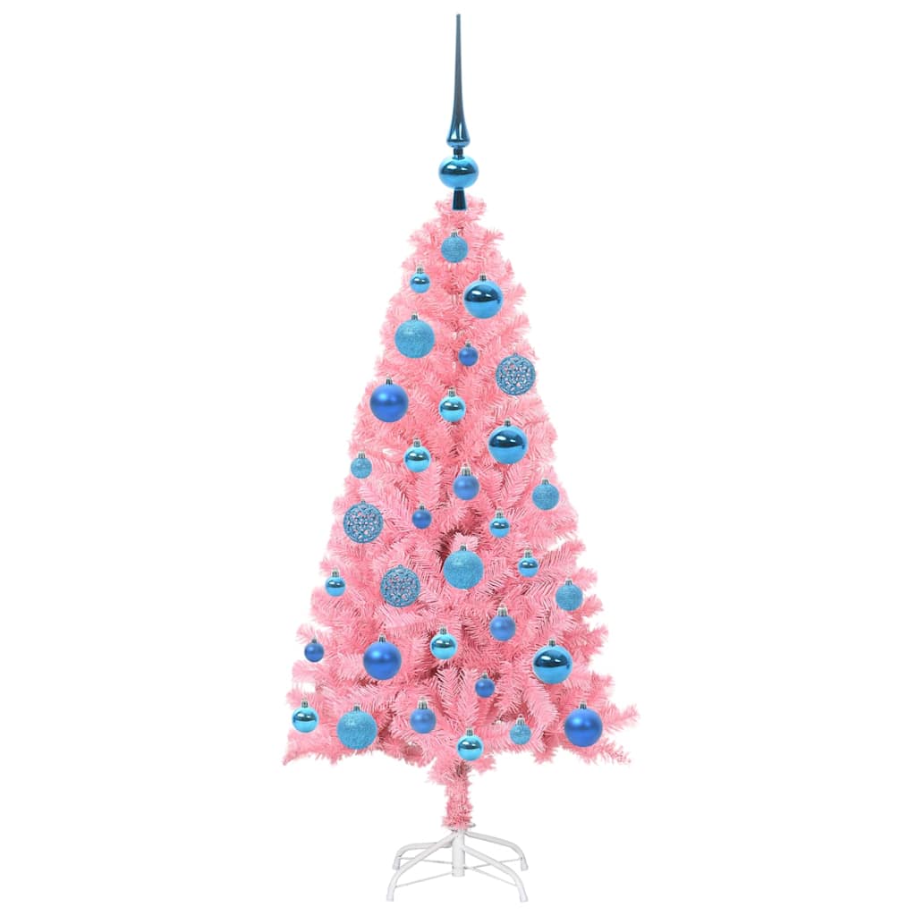 Christmas Tree Pink 120 cm PVC