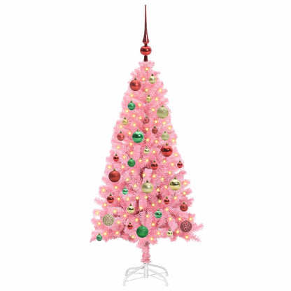 Christmas Tree Pink 120 cm PVC