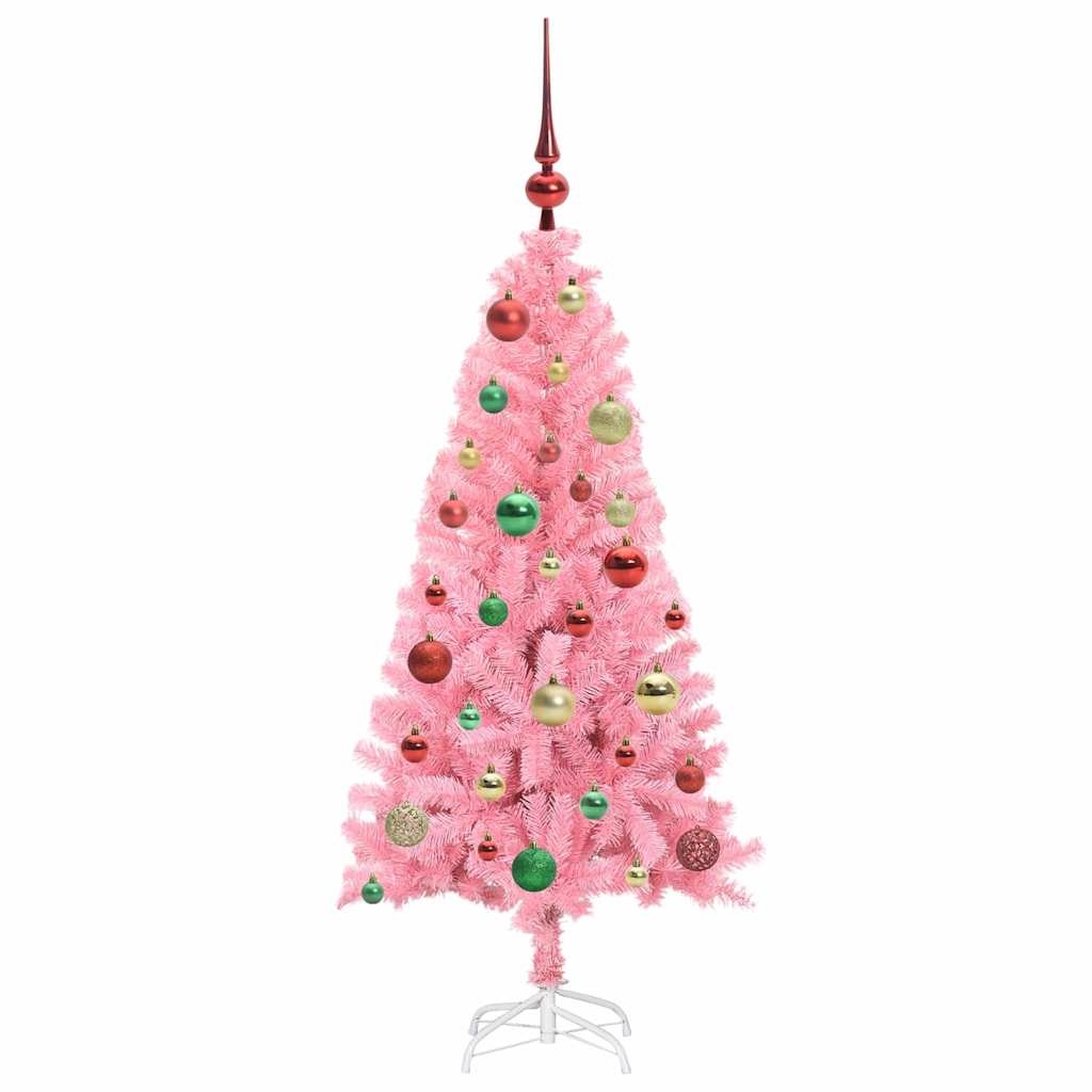 Christmas Tree Pink 120 cm PVC