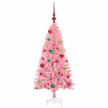 Christmas Tree Pink 120 cm PVC