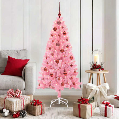 Christmas Tree Pink 150 cm PVC