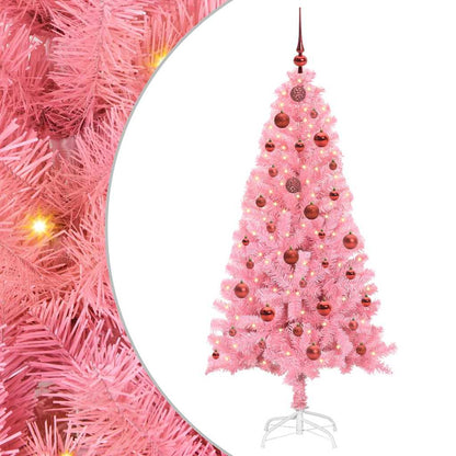 Christmas Tree Pink 150 cm PVC