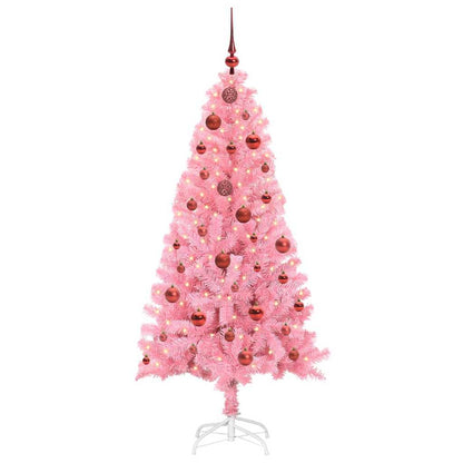 Christmas Tree Pink 150 cm PVC