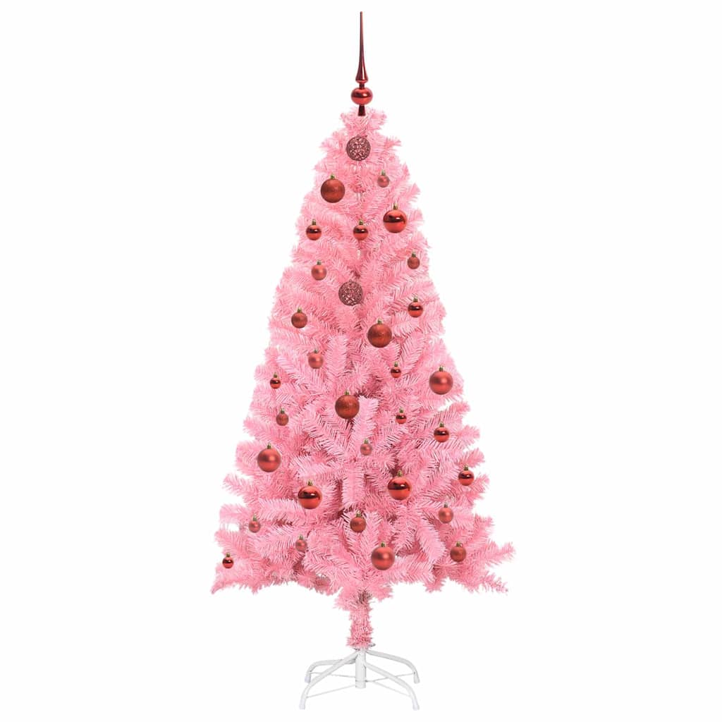 Christmas Tree Pink 150 cm PVC