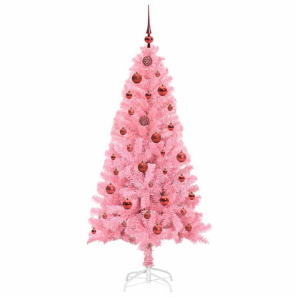 Christmas Tree Pink 150 cm PVC