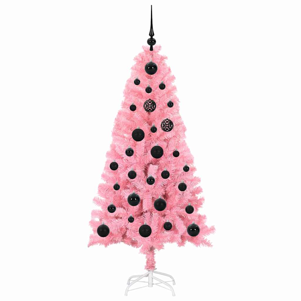 Christmas Tree Pink 150 cm PVC