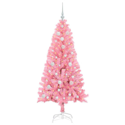 Christmas Tree Pink 150 cm PVC