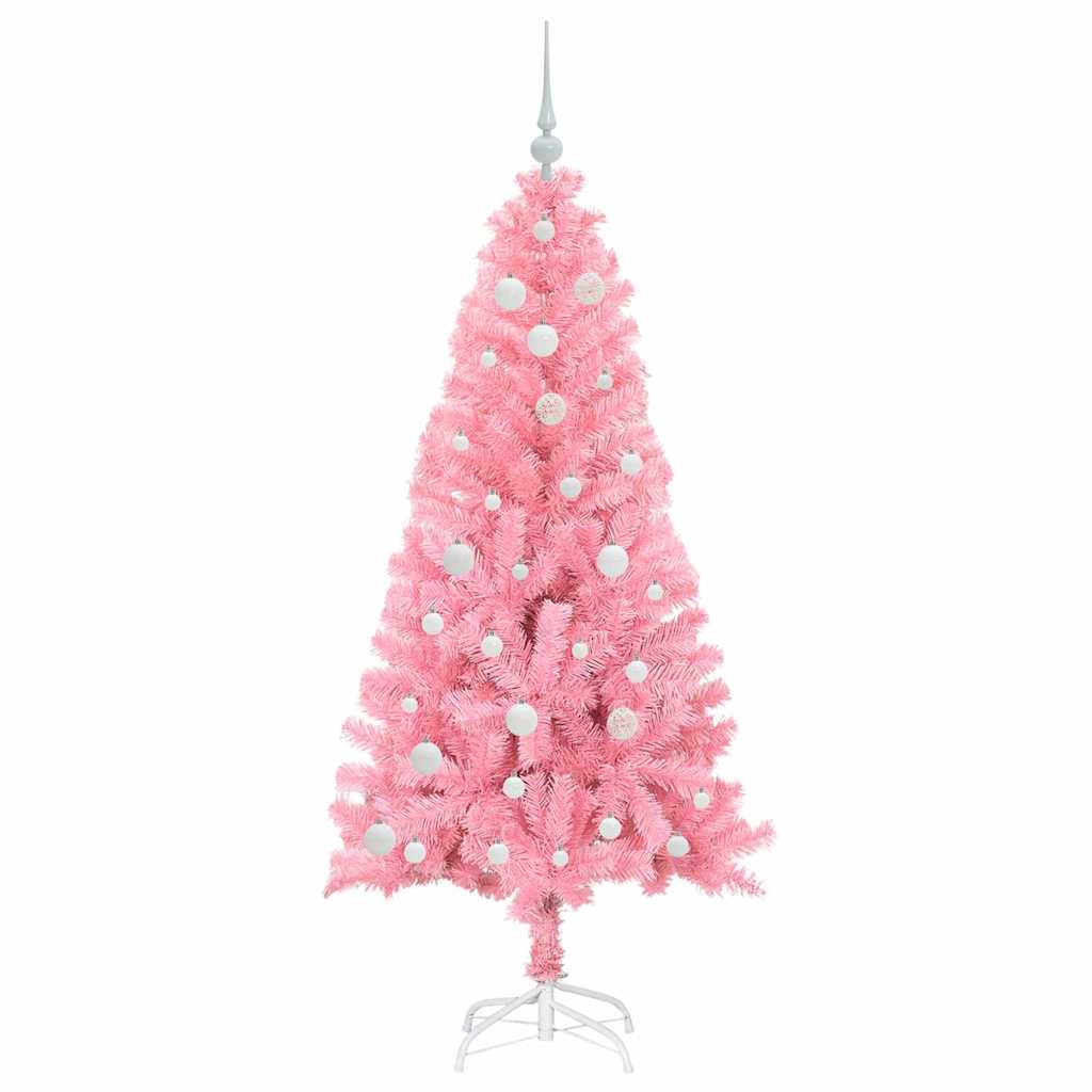 Christmas Tree Pink 150 cm PVC