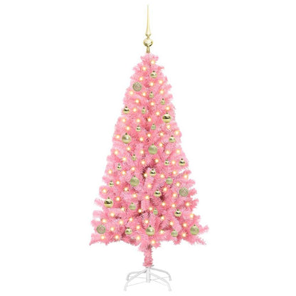 Christmas Tree Pink 150 cm PVC