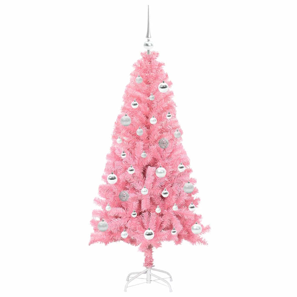 Christmas Tree Pink 150 cm PVC