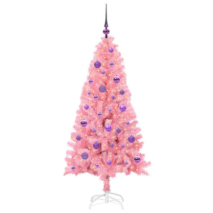 Christmas Tree Pink 150 cm PVC