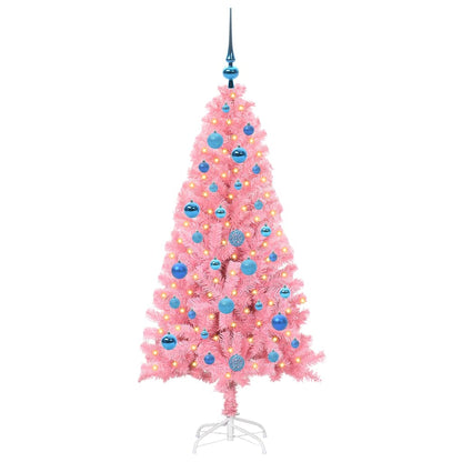 Christmas Tree Pink 150 cm PVC