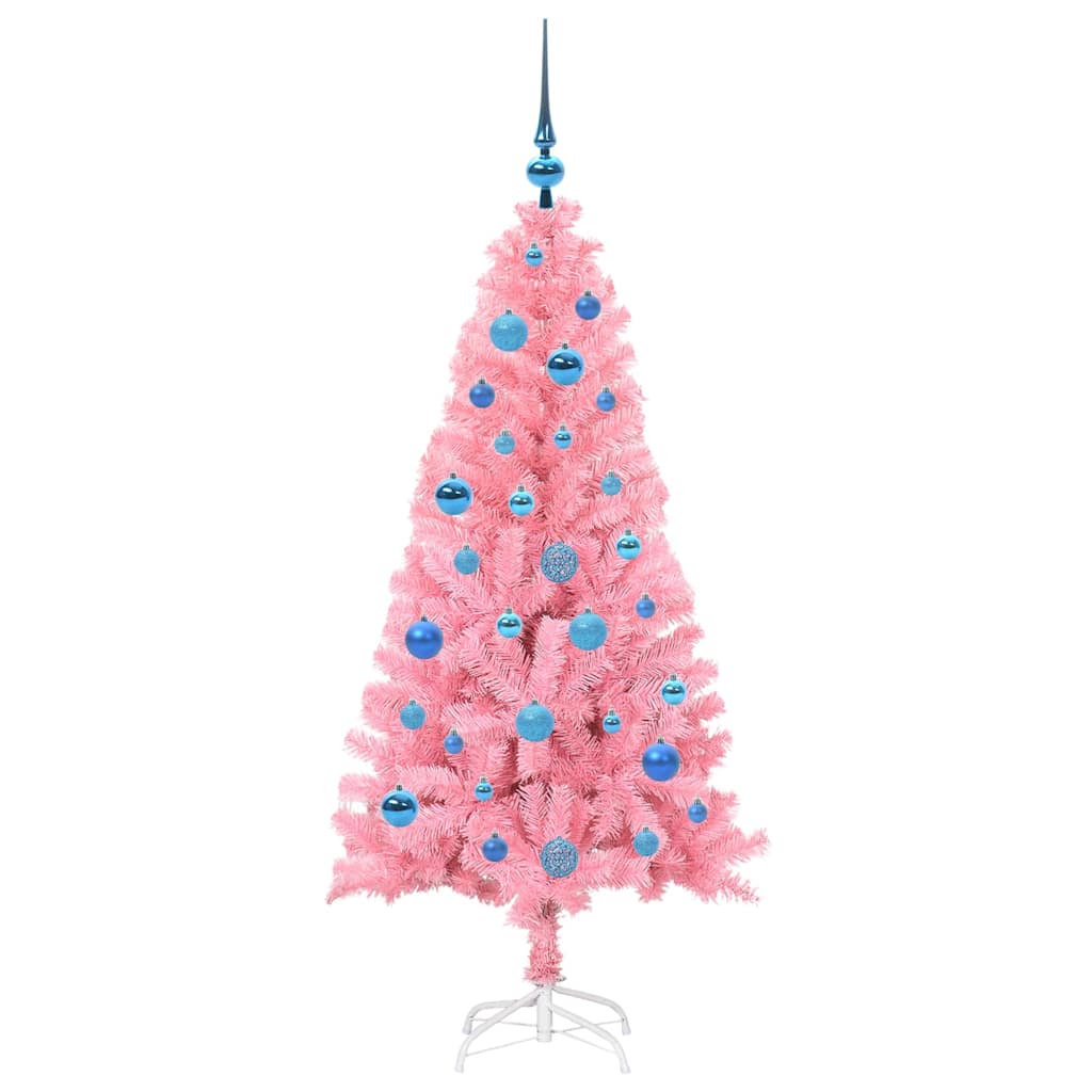 Christmas Tree Pink 150 cm PVC