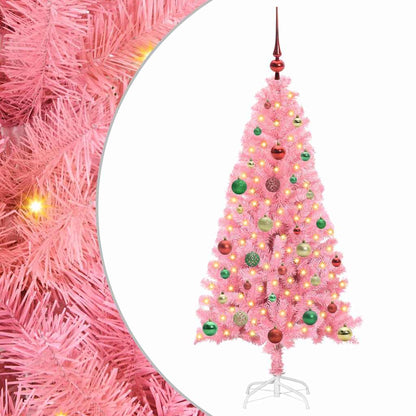 Christmas Tree Pink 150 cm PVC