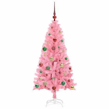 Christmas Tree Pink 150 cm PVC