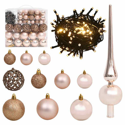 Christmas Tree Pink 180 cm PVC