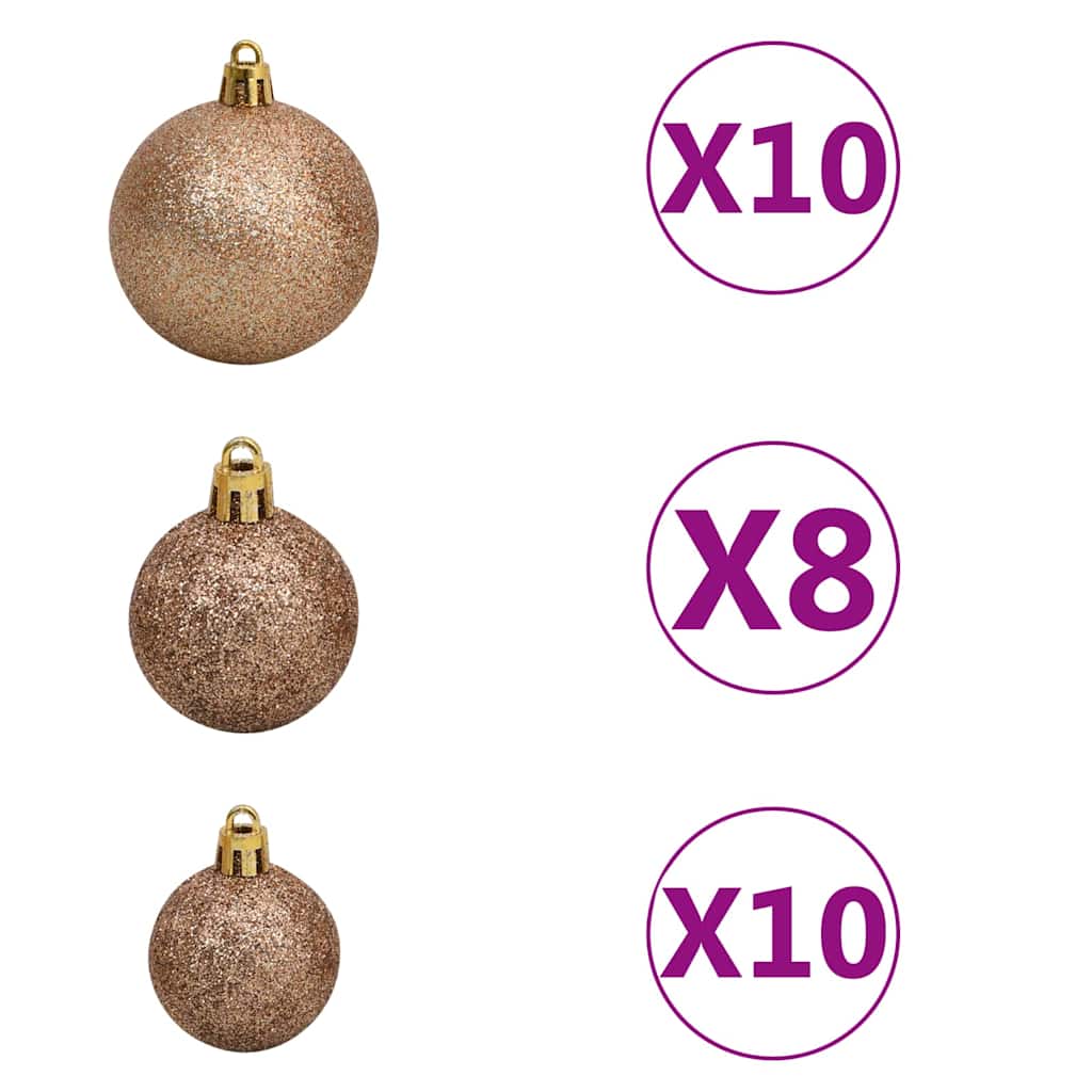 Christmas Tree Pink 180 cm PVC