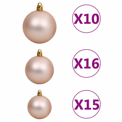 Christmas Tree Pink 180 cm PVC