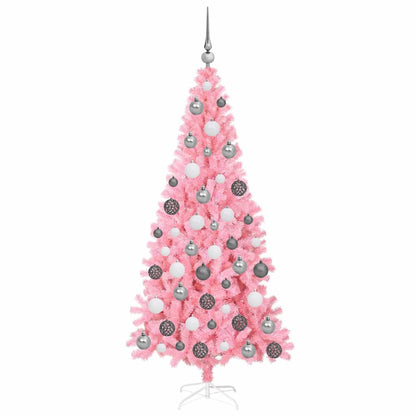Christmas Tree Pink 180 cm PVC